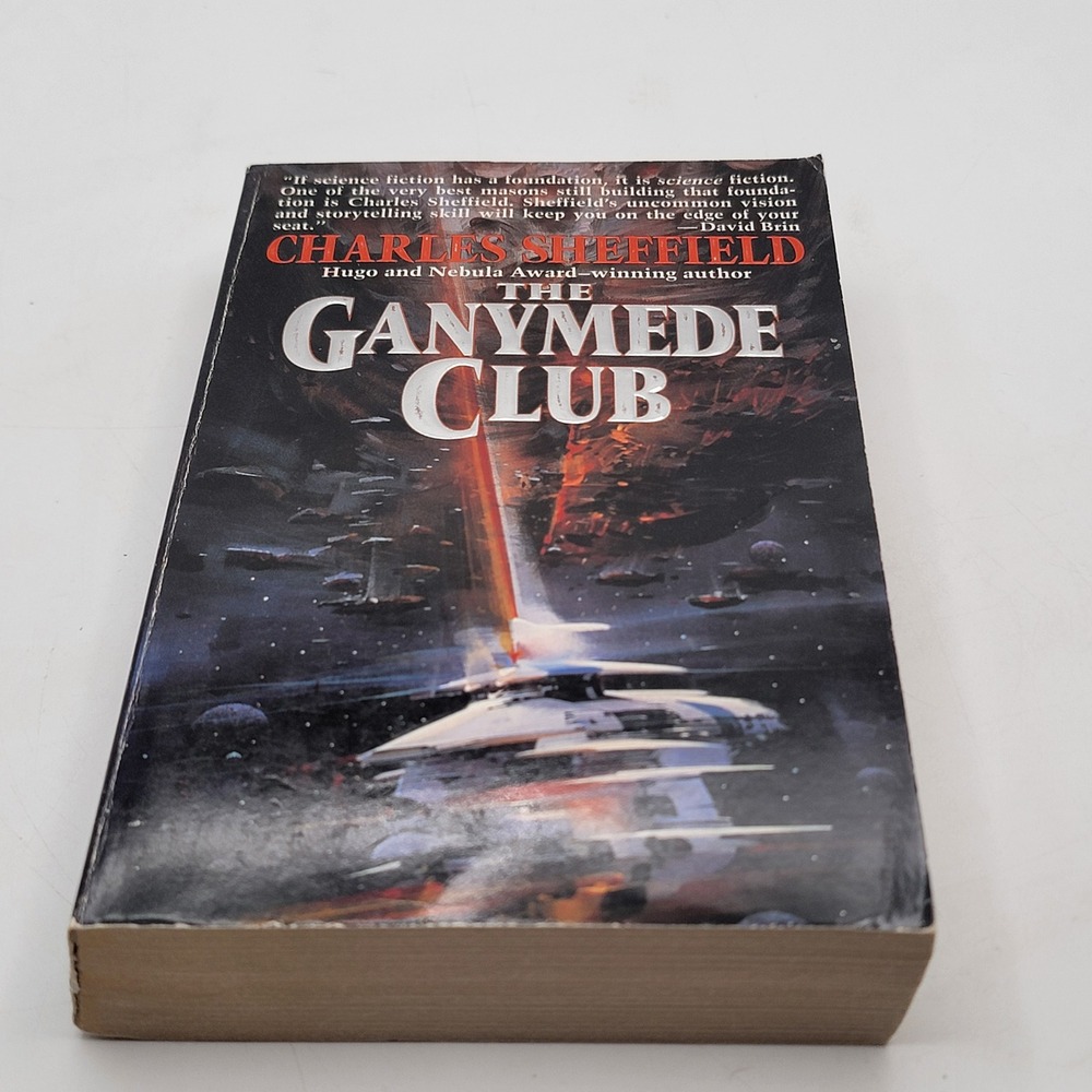 Charles Sheffield The Ganymede Club Paperback 1st Mass Market Sci-Fi Good